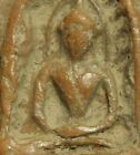 Old Thai Amulet Buddha Phra Sum Kor Wealth Lucky Pendant Original Antique