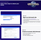 Universal Studios Orlando Resort - Redeem Two Tickets 1-day 2-park Park-to-park