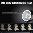 Godox Professional Studio Flash Kit For 2x 180w Strobe Kit  Black