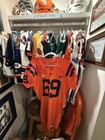 Syracuse Orange  69 Orange Game Used Worn Nike Big East Football Jersey Size 50