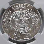 2019-p American Legion Proof Silver Commemorative  1 Dollar - Ngc Pf 70 Ucam