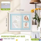 Baby Handprint   Footprint Kit - Keepsake Frame For Newborns  Gift Idea