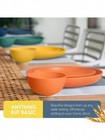 16 Piece Kitchen Wheat Straw Dinnerware Set