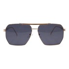 Men s Square Navigator Sunglasses Metal Frame Uv400 Lens Unisex Retro