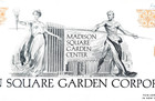     madison Square Garden Msg 1973 Stock Certificate   New York Knicks  Rangers