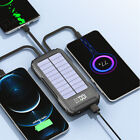 2025 Super 50000000mah 4 Output Portable Charger Solar Power Bank For Cell Phone