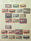 Ascension Sc 40-49 Nh lh Issue Of 1938-53 - Includes Variations -  rm26 