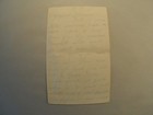 1888 Handwritten Letter Antique Victorian Ephemera Family Correspondence History
