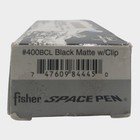 Fisher Space Pen  400bcl Matte Black Bullet W clip
