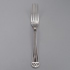 Christofle Talisman Black Silverplate Dessert Fork s  6 3 4  - France