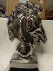 Modern Ceramic Mirror Finish Horse Head Statue Figurine