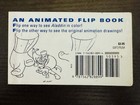 Rare 1992 Disney   s Aladdin Double-sided Animated Flip Book Genie Dancing