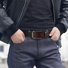 Men s Belt  Designer Belts For Men full Grain Leather Duty Belt For Jeans Casual