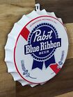 Pabst Blue Ribbon Beer Metal Sign Man Cave Wall  Decor Pbr Beer Bar Decor Large 