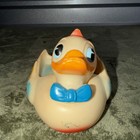 Rare Vintage 1950   s Rubber Ducky Squeaky Toy Made In Japan