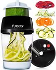 Vegetable Spiralizer Adjustable Handheld Spiralizer Zucchini Noodle Maker New