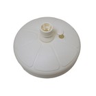 Good Ideas Outdoor Umbrella Stand Patio Base For 1 And 1 5 Inch Poles  White