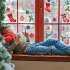 Christmas Window Clings Snowflake Decorations Holiday Window Merry Christmas