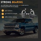 2  Drop Lowering Spindles For 99-06 Chevy Gmc Silverado Sierra 1500 2wd 4wd Awd