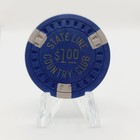 Stateline Country Club Lake Tahoe Nevada 1953  1 Casino Chip N5043