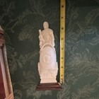 Ares Greek Mythology Resin Figurine Statue  White  7in Small  Boxed