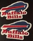  2 -buffalo Bills Rare Vintage Embroidered Iron On Patches  4   x 2 5    Awesome 