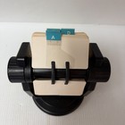 Bates Desktop Rolodex Rotary Card File Swivel Base Model Rsw 24 Vintage Nice