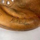 Vintage Spalding 1308 Didier Catchers Mitt Leather Baseball Glove Signature Mode
