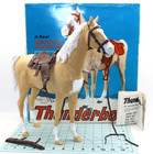 Vintage Marx Johnny West  2061a Thunderbolt Horse In Box Excellent Cond