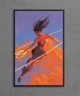 Wonder Woman  35 Warrior Heroine Premium Print Poster 11x17 Dc Comics Wall Art