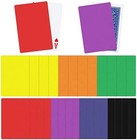 Casino Cut Cards 28 Piece Poker Size Plastic Assorted Colors