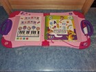 Leapfrog Pink Leap Start Interactive Learning System-book pen-clean-works Great 