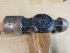 Vaughan 40 Oz  Ball Pein Hammer  Hickory Handle