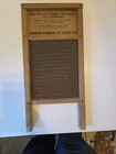 Vintage Dubl Handi Wash Board For Lingerie Columbus Washboard Company  9 X 18