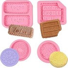 Biscuit Silicone Molds Cookies Chocolate Candy Fondant Molds Can Be Us