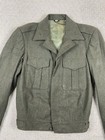 Vintage Wwii Wool Ike Army Field Jacket Size 36 S Us Military Wool Field 1944