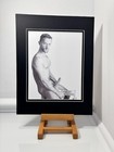    original Nude Male Drawing     Fine Art By Eric Fisher  Signed