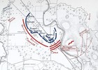 Civil War Map 64 Battle Of Stones River Murfreesboro Tennessee Dec 31  4 00 Pm