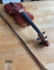 Handmade Violin Wood Ebony Pegs Natural Finish 4 Strings Brown Right Handed 4 4
