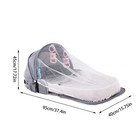 Baby Mosquito Net Bed Tent Kids Portable Folding Crib Cover Bassinet Mosquito