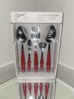 Fiesta Fatware 5 Piece Hostess Set  Flatware Scarlet red New