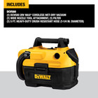 Dewalt Wet And Dry Vacuum 2-gal  Max Cordless Tool With 5-ft Hose  tool Only 