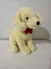 Fao Schwarz Puppy Dog Plush Golden Retriever Yellow Lab 10  Stuffed Animal