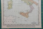Italy Vintage Original 1895 Rand Mcnally World Atlas Map Lot