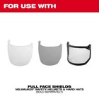 Milwaukee Bolt Full Face Shield Mount Replacement Helmet   Hard Hat