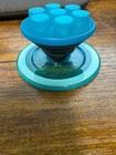Popsockets Magsafe Round Popgrip Cell Phone Grip   Stand With Adapter Ring Blue