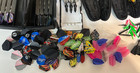 Large Lot Darts   cases Bundle Viper casemaster  Feathers  Soft Tips  Ond