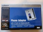 Sealed Linksys Volp Voice Phone Adapter Model No  Pap2-vn For Verizon