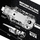 Walk In Cooler Door Handle  Walk In Cooler Door Closer Complete Latch Kit  Freez