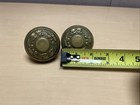 Set Vintage Solid Brass Victorian Door Knob Set Antique Original Restore